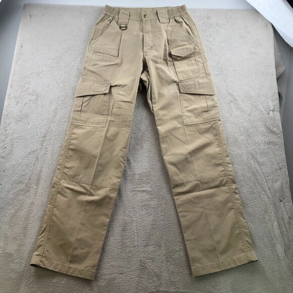 Propper Mens Cargo Pants Size 30x32 Tactical Utility Beige Ripstop Outdoors - Picture 16 of 16